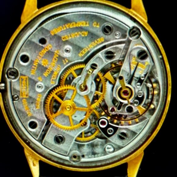 Vacheron & Constantin 1950's Vintage Mens RARE Ref. 4990 Dress Watch18K G-VCCase - Picture 4 of 16